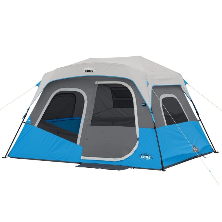 چادر اتوماتیک چراغدار 6 نفره Core مدل Instant Lighted Cabin